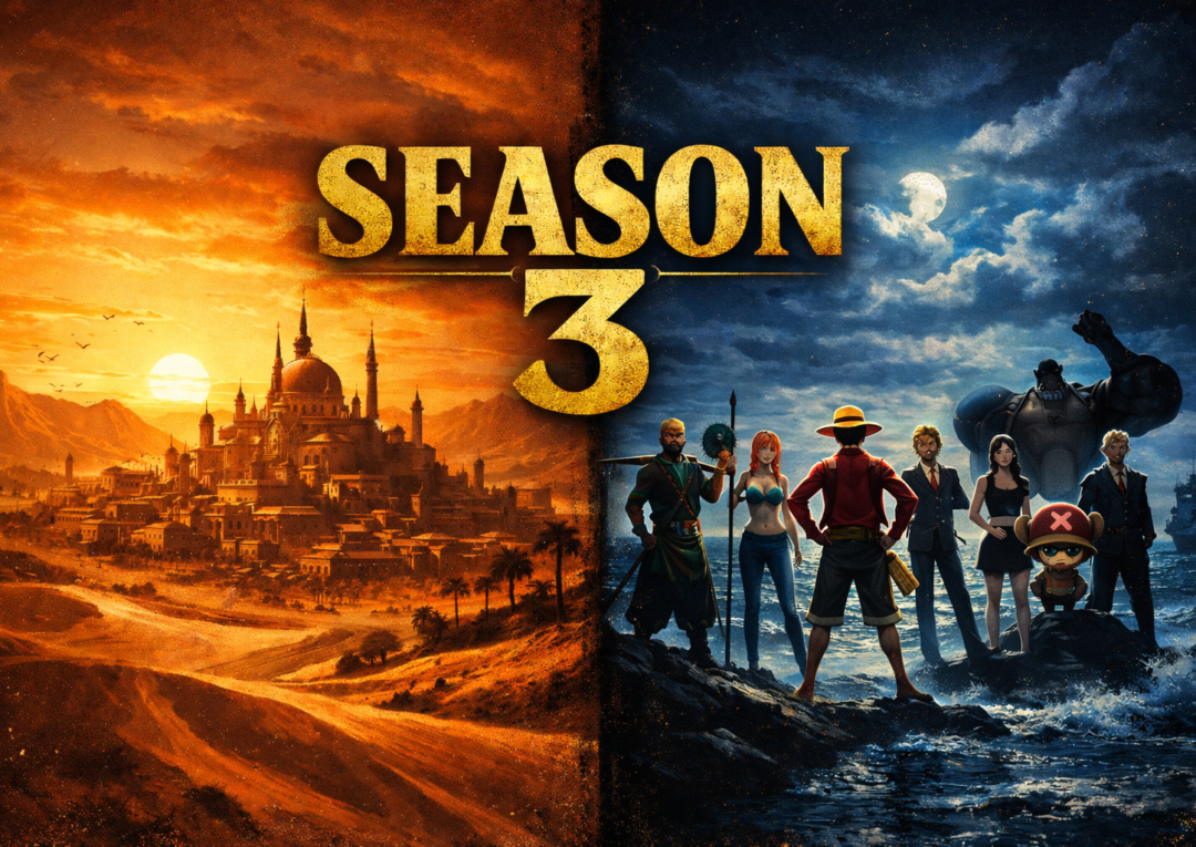 One Piece Season 3 Netflix The Battle of Alabasta Is Coming